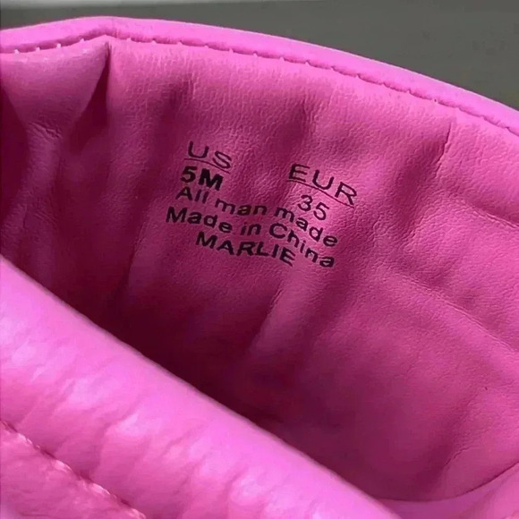 Circus by Sam Edelman Marlie Women's Size 5 Pink Crush Platform Sandal Shoes - Picture 8 of 16